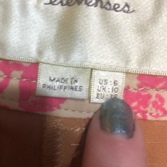 Anthropologie Elevenses MidCalf Wide-leg Pants 6 - Picture 8 of 8